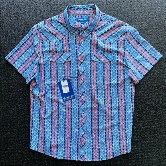 Panhandle Slim Western Cowboy Shirt UPF50+ Quick Dry Breathable Moisture Wicking